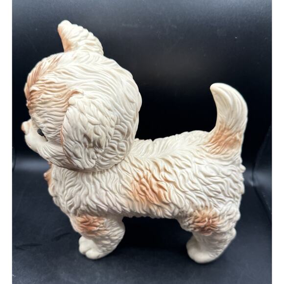 Vintage Edward Mobley Co. Arrow Rubber Quirky Puppy Dog Squeak Toy w/Sleepy Eyes - Picture 3 of 12